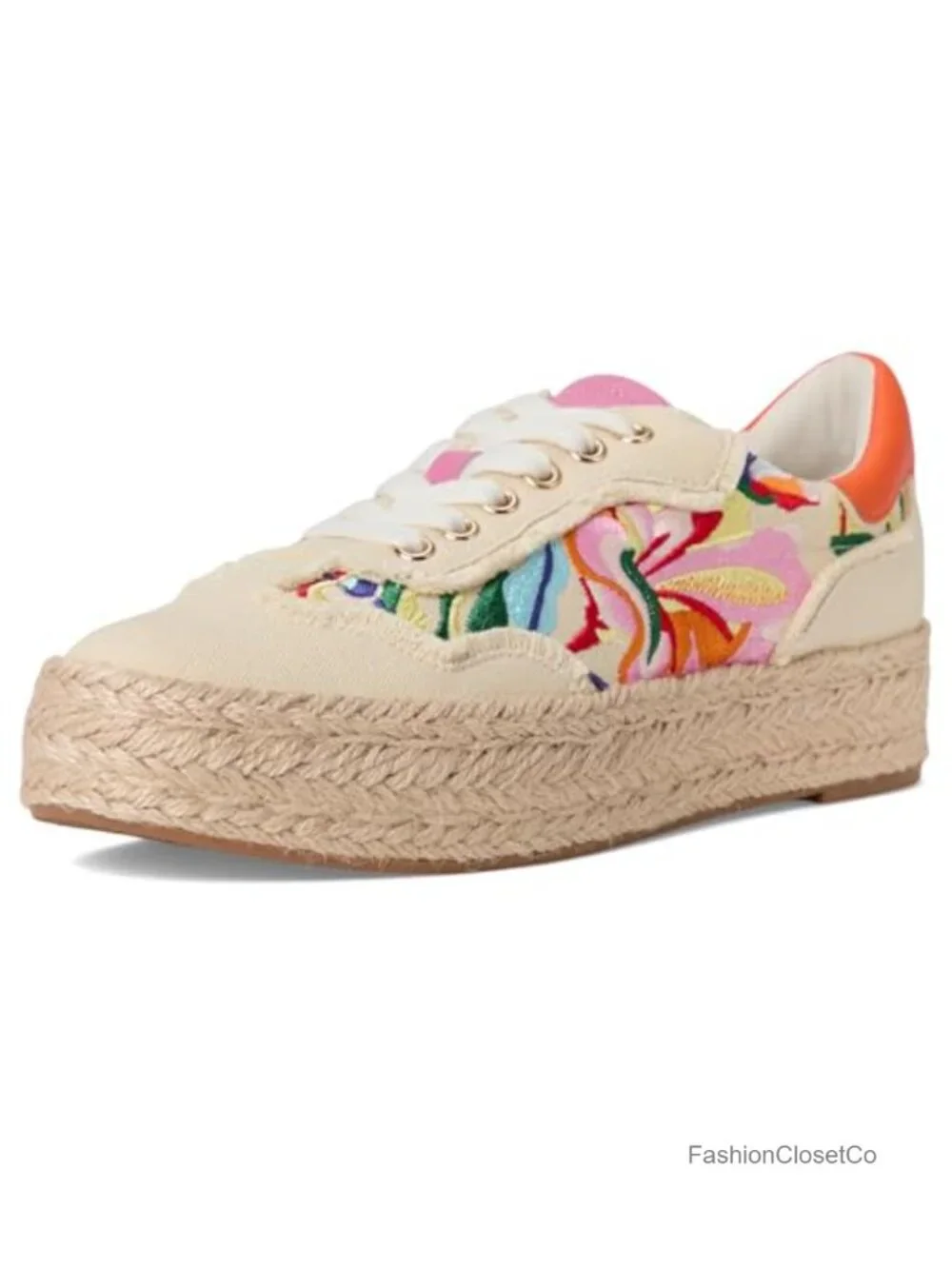 Dolce Vita Fredy Women's Canvas Lace-Up Espadrille Sneakers